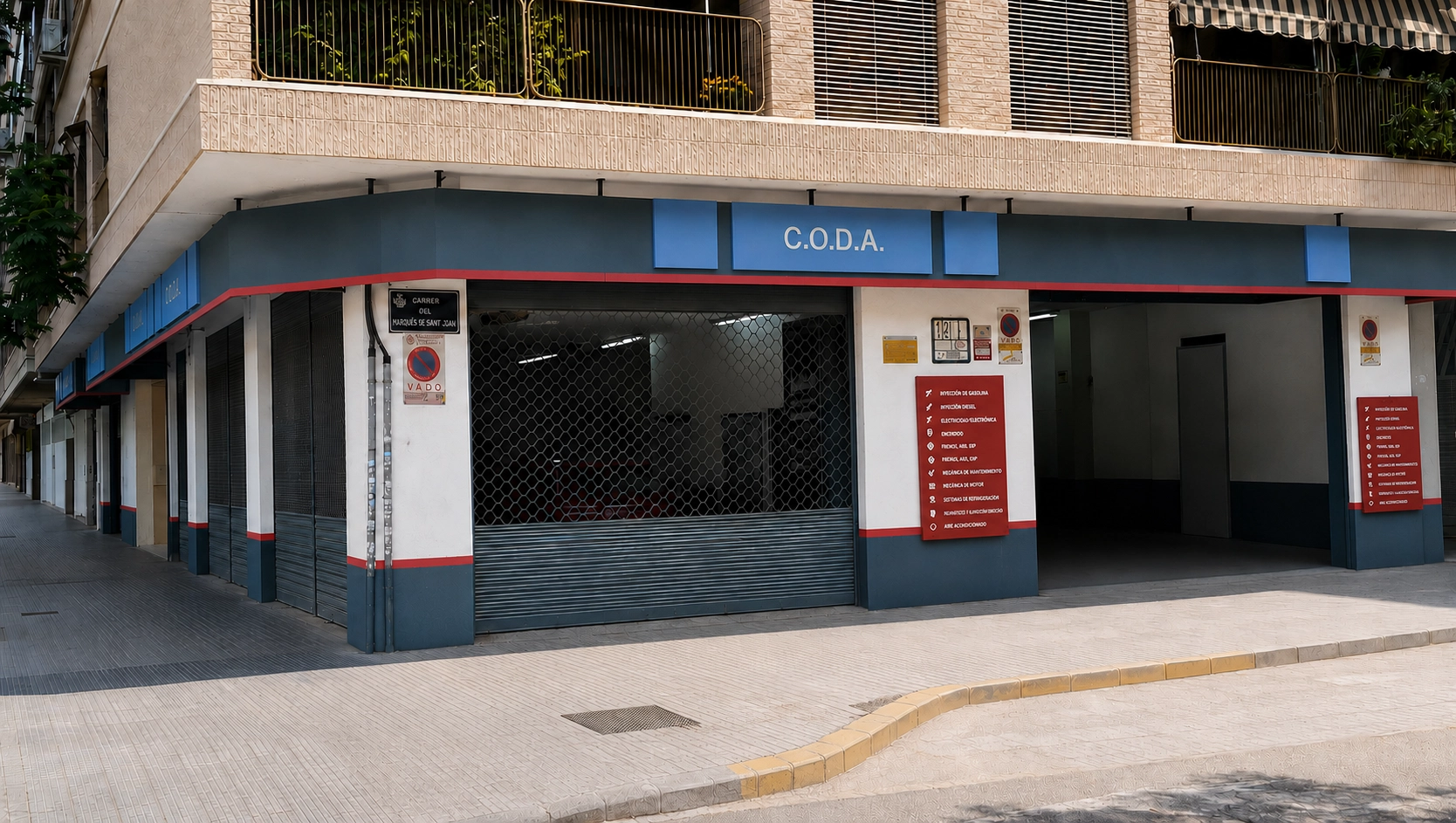 Fachada de Talleres C.O.D.A.